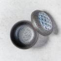 Ciotola a Chawan-Mushi, modello di cristallo nero