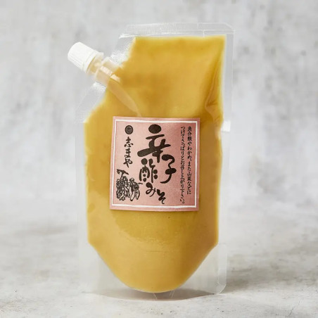 味噌ホワイトビネガーとマスタルディカラシミソ300g