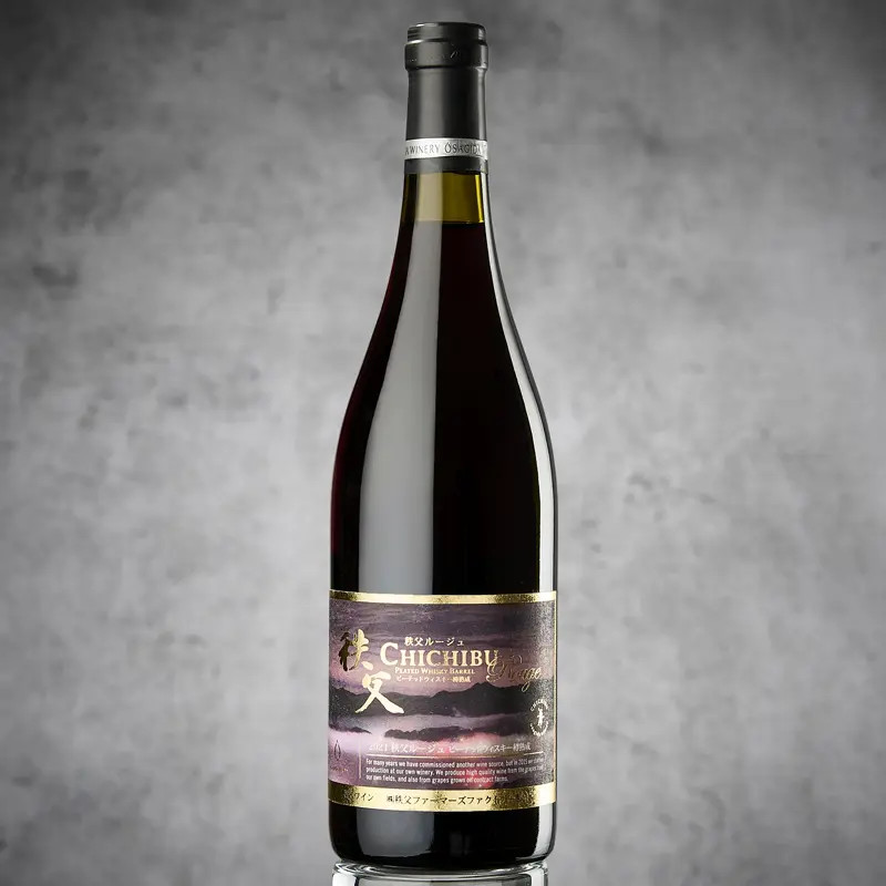 Vino rojo Chichibu 2021 envejecido en whisky tambor, 13%, 750 ml