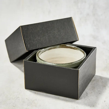 Cuenco de té matcha, patrón de nyuhaku