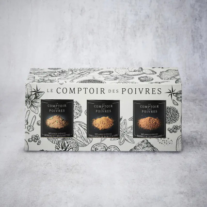 Coffret 3 boites repas entre amis