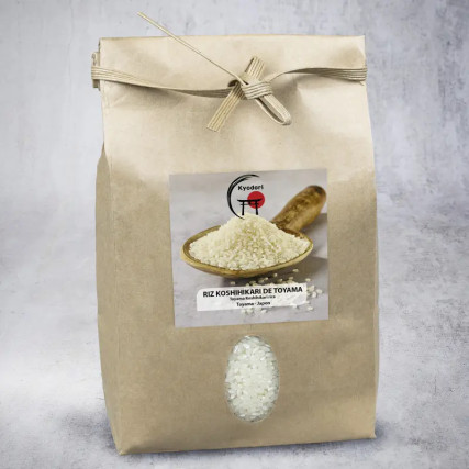 Koshihikari rice from Toyama Hakodate Beikoku