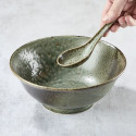 Bowl Bowl in Ramen Premium Artisanal en de bijpassende lepel, 1200 ml Bowl Bowl in Ramen Premium Artisanal en de bijpassende lepel, 1200 ml