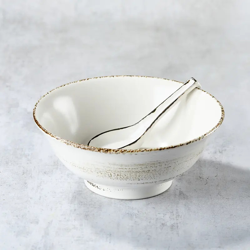Bowl Ramen Premium 21 × 8,7 ir šaukštu, Wabikuchiha 1200ml