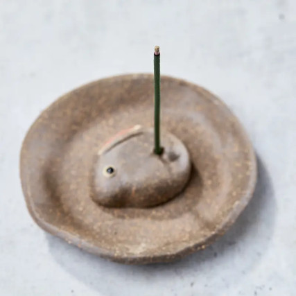 Coupelle à encens artisanale