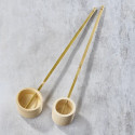 Lady Bamboo (L) Sashi-Tohshi-Hishaku för Matcha Te Ceremony