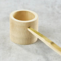 Lady Bamboo (L) Sashi-Tohshi-Hishaku för Matcha Te Ceremony