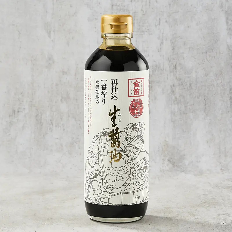 Salsa de soja Kinbue Saishikomi fermentación doble