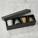 Ensemble de 4 verres à jus ou eau, motif Shinogi, 260 ml, φ9.2×8.6㎝ Ensemble de 4 verres à jus ou eau, motif Shinogi, 260 ml, φ9.2×8.6㎝
