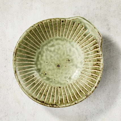 Tonsui Dip Bowl for Sauce or Nabe or Fondue, Irobe Pattern