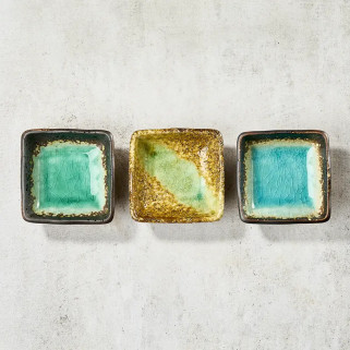 Trío de salsa de salsa o tazas motorizadas