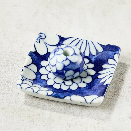 Candy Räucherbecher, japanisches Muster, 5,5 × 5,5