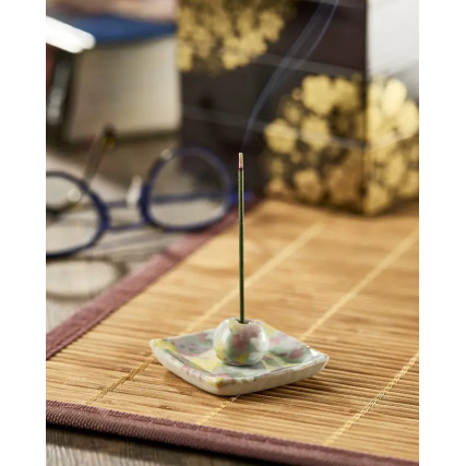 Candy incense cup, floral pattern, 5.5 × 5.5