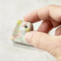 Candy rökelse kopp, blommönster, 5,5 × 5,5
