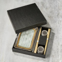 Coffret Duo Assiettes à sushis rectangulaires et coupelles à sauce soja assortie Coffret Duo Assiettes à sushis rectangulaires et coupelles à sauce soja assortie