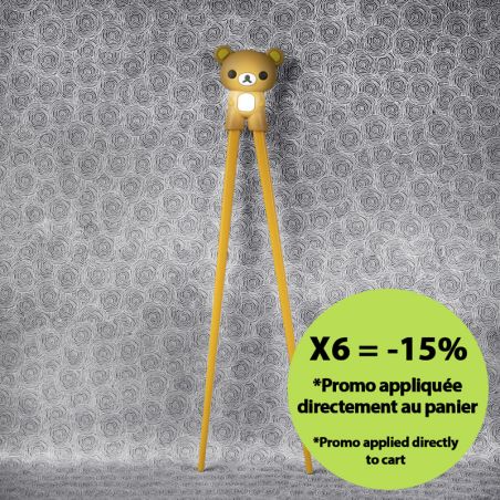 Βοηθά τα ραβδιά του με το μαραφέτι