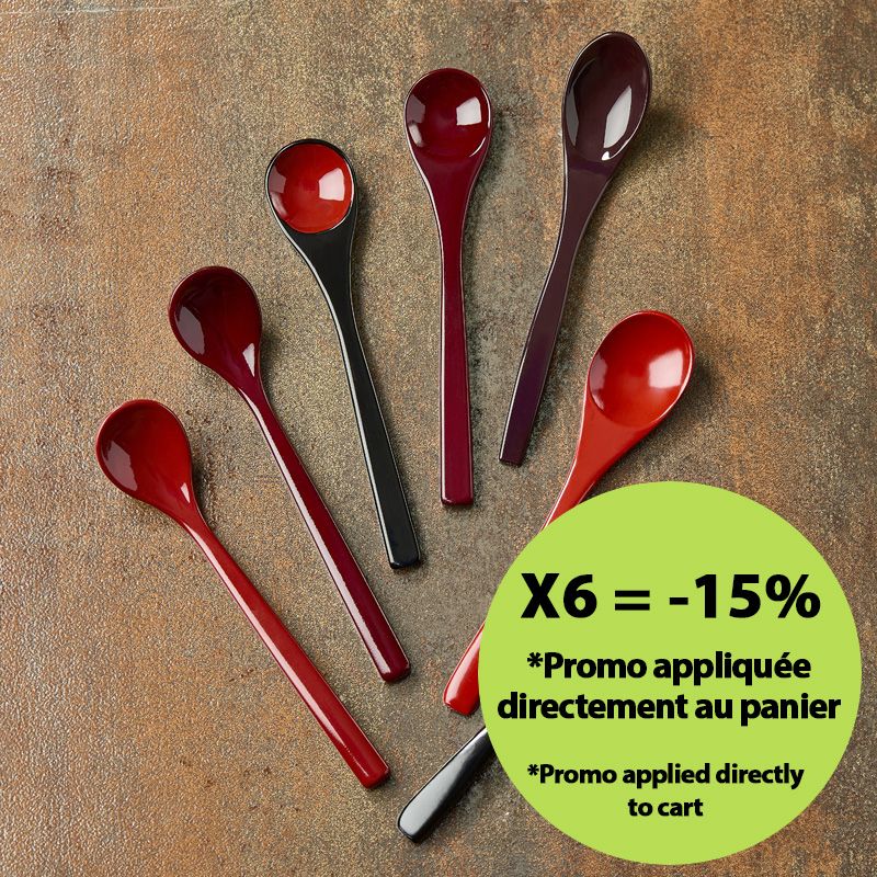 Chawanmushi lepel van kamferhout 13 cm Chawanmushi lepel van kamferhout 13 cm