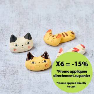 Nugaros lazdelės miegantis katinas