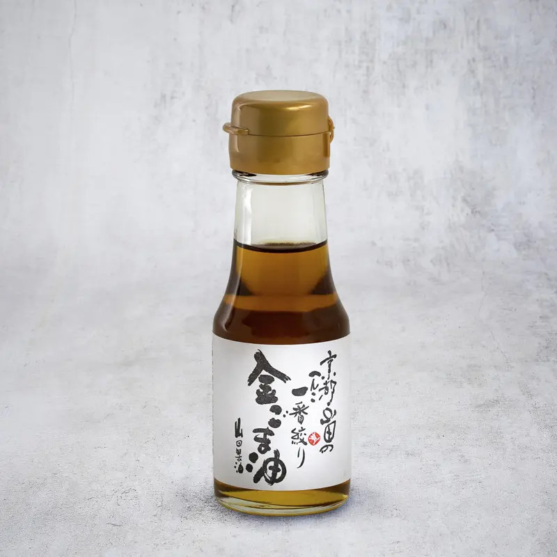 Aceite de sésamo dorado tostado Aceite de sésamo dorado tostado