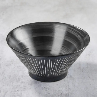 Bowl in Rāmen, Minoyaki posliini, motiivi Hireitokusakuro