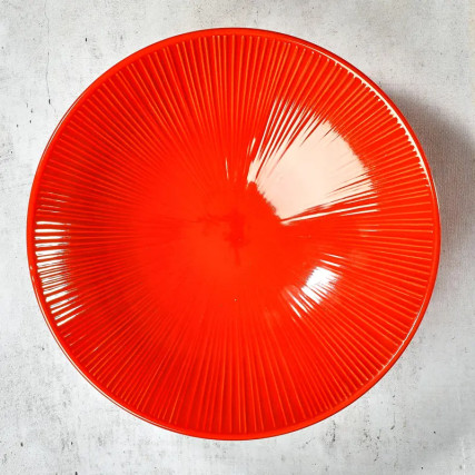 Japonijos plokštė Udon / Somen - Porcelianas 21,4cm - Membachi