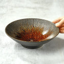 Placa japonesa Udon / Somen - Porcelana 24,5cm - Membachi Placa japonesa Udon / Somen - Porcelana 24,5cm - Membachi