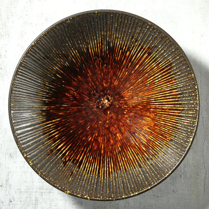 Japansk Plate Udon / Somen - Porselen 21,4cm - Membachi