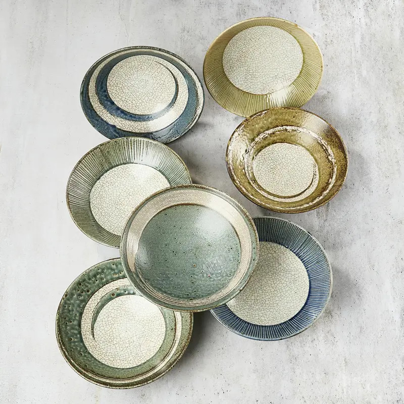 Placa japonesa Udon / Somen - Porcelana 24,5cm - Membachi Placa japonesa Udon / Somen - Porcelana 24,5cm - Membachi