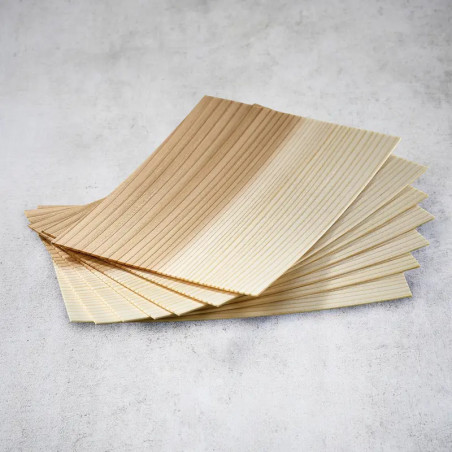 Sugi ITA cedar wooden wafers for cooking