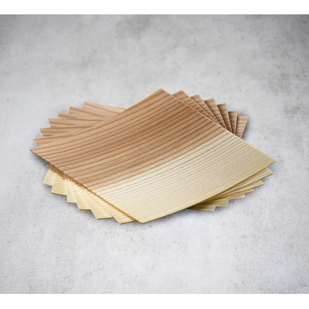 Sugi Ita cedar wood sheets for cooking