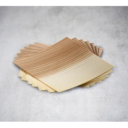 Sugi ITA cedar wooden wafers for cooking