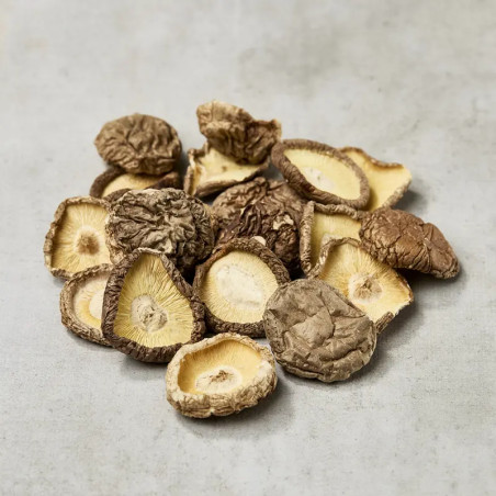 Shiitake sans pied diamètre 3-5 cm