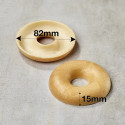 Donut de forma de Monaka 82 * 15 mm