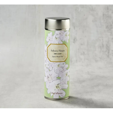 Grønn te med kirsebær blomst Sakura 40g