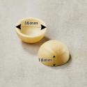 モナカボール36 * 36 * 18 mm モナカボール36 * 36 * 18 mm