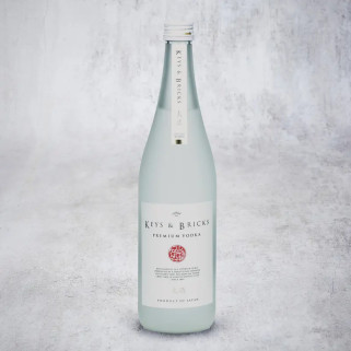 NISADI1- Vodka de riz Premium Keys & Bricks, 40% , 700 ml