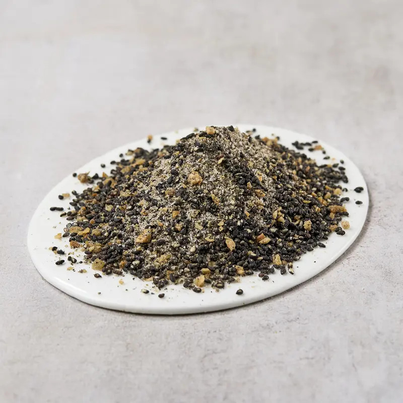 Pepper and sesame salt Pepper and sesame salt