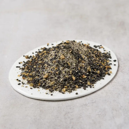 Sal de mar con pimienta y sésamo - 50 g o 1kg