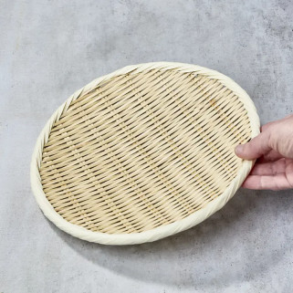 Clander ali Zaru Bamboo Plate za Soba, Udon in Somten Ø 27 cm