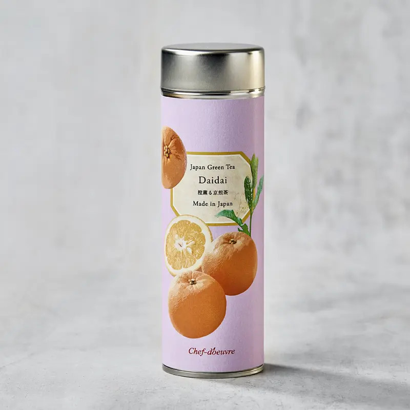 Green tea flavored with Daidai crop - 40g