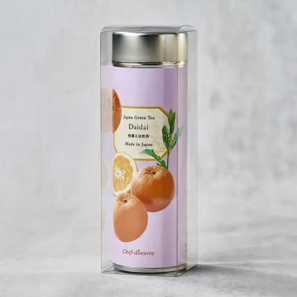 Green tea flavored with Daidai crop - 40g