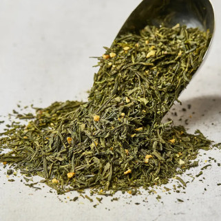 Green tea flavored with Daidai crop - 40g