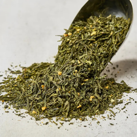 Zeleni čaj s okusom citrusa daidai - 40g