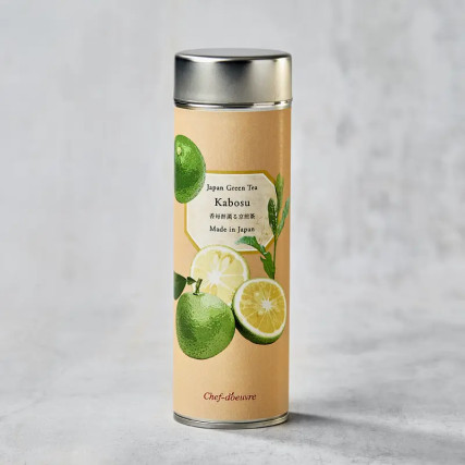 Tè verde aromatizzato con cittadini di agrumi Kabosu - 40g