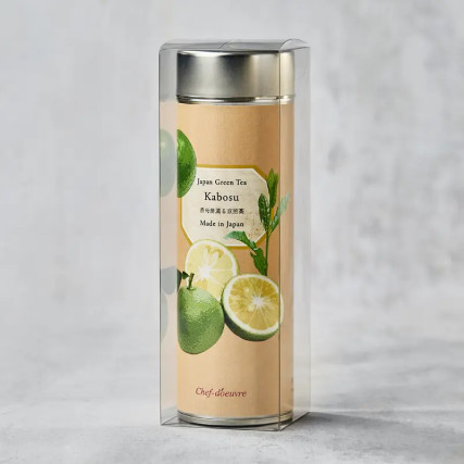 Ceai verde aromatizat cu cetățenii citrice Kabosu - 40g