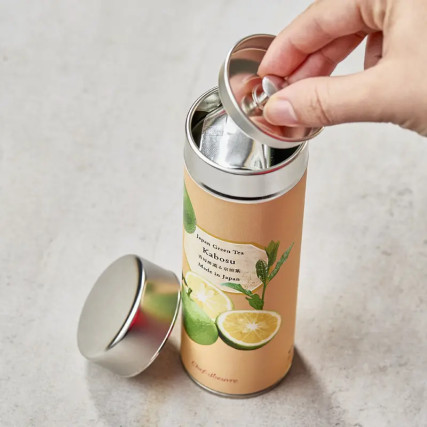 Groene thee op smaak gebracht met citrusburgers Kabosu - 40g