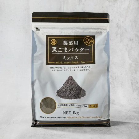 Polvo de sésamo negro y soja tostada para sésamo Latte 1000G