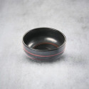 Tazza nera opaca con tumulto o Tsukemono