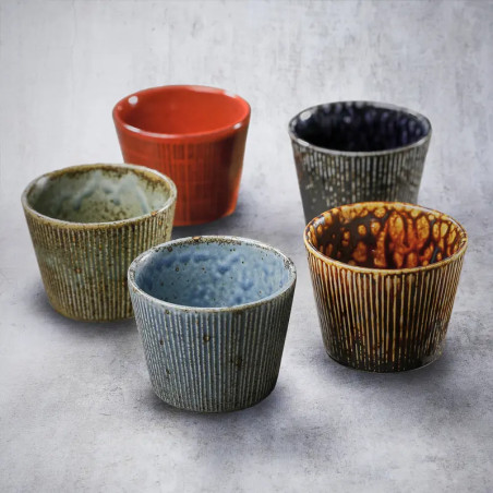 Choko Aka tsuyu soba zdjela, Ø 8,2 cm, dubina 6,3 cm, 180 ml
