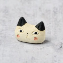 Ruhen Baguettes Weißer Katzenkopf 3x2,5 cm Ruhen Baguettes Weißer Katzenkopf 3x2,5 cm